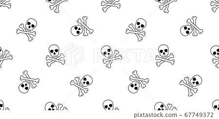 skull Halloween seamless pattern crossbones pirate vector ghost symbol scarf isolated repeat wallpaper tile background cartoon doodle illustration design skull Halloween seamless pattern crossbones pirate vector ghost symbol scarf isolated repeat wallpaper tile background cartoon doodle illustration design 67749372