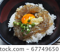 Raw sardines okizuke bowl 67749650