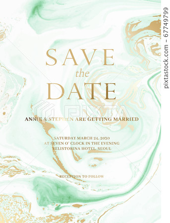 Marble invitation design 67749799