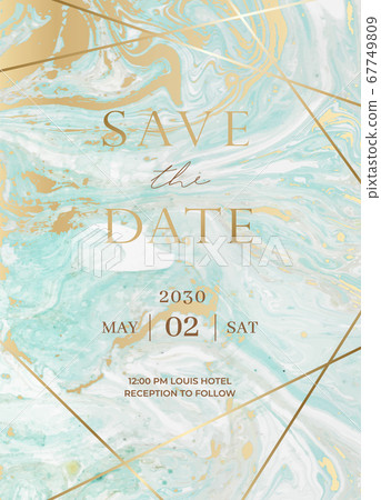 Marble invitation design 67749809