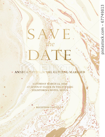 Marble invitation design 67749813