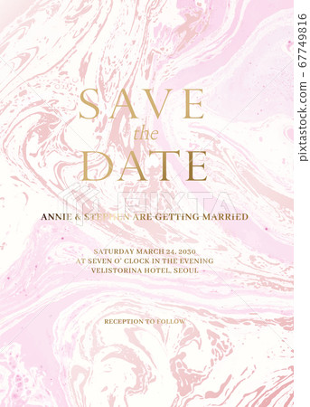 Marble invitation design 67749816