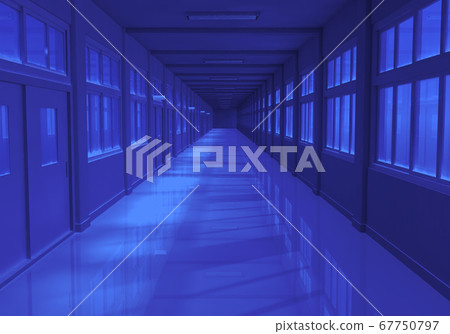 School hallway School hallway 67750797