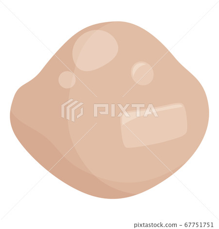 Illustration of a canal type hearing aid 67751751