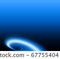 Bending light on a Gradient Blue and Dark background. 67755404