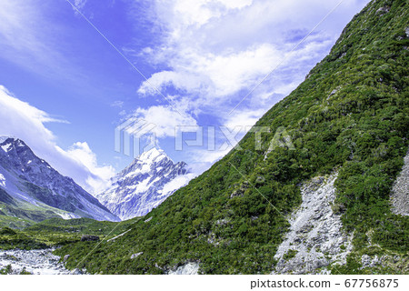 Hooker Valley Truck at Mount Cook National Park Hooker Valley Truck at Mount Cook National Park 67756875