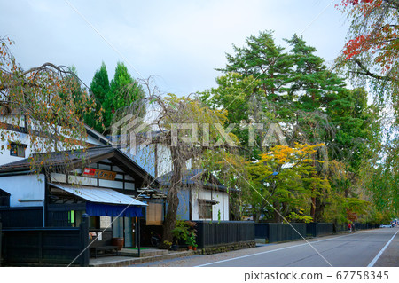 武士住所周圍的角館風景 武士住所周圍的角館風景 67758345