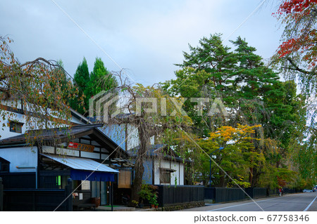 武士住所周圍的角館風景 武士住所周圍的角館風景 67758346