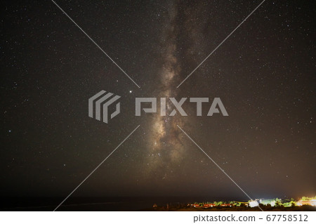 The Milky Way seen in the middle of July in the southern part of Miyakojima The Milky Way seen in the middle of July in the southern part of Miyakojima 67758512