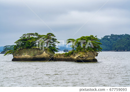 日本三大風景之一的松島風景 67759093
