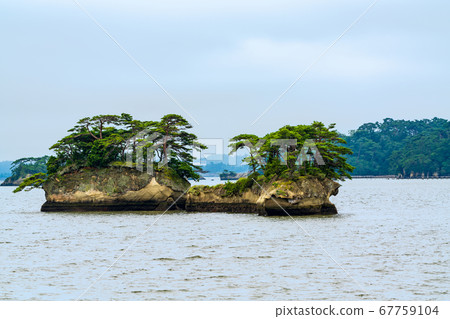 日本三大風景之一的松島風景 67759104