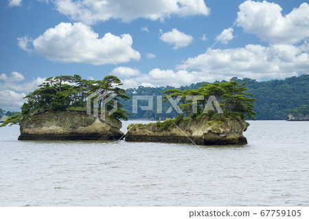 日本三大風景之一的松島風景 67759105
