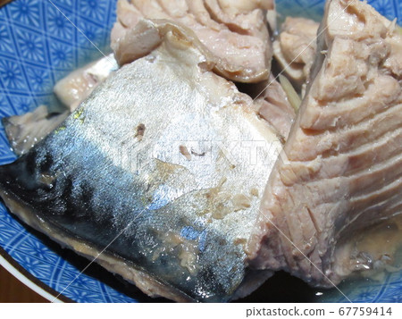Boiled mackerel Boiled mackerel 67759414