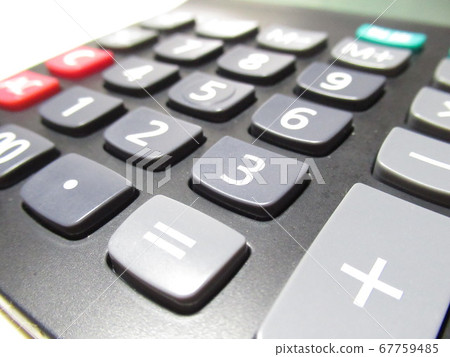 A calculator 67759485