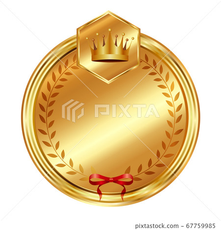 會徽皇冠絲帶圖標 67759985