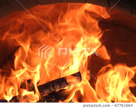 Flames of burning Flames of burning 67761664