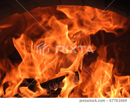 Flames of burning Flames of burning 67761669