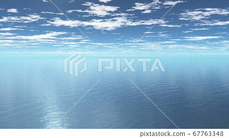 Sea Cloud Blue World 3DCG 67763348