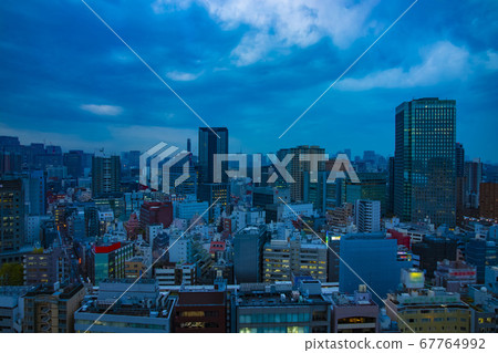 Night view of Suidobashi [Business image] 67764992
