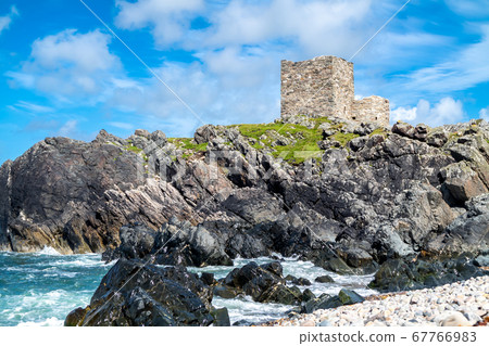 Carrickabraghy Castle - Isle of Doagh, Inishowen, County Donegal - Ireland 67766983