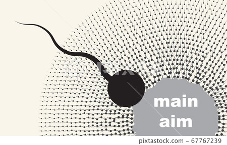 abstract medicine background with spermatozoids. 67767239
