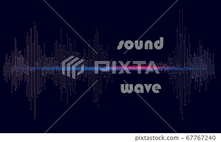 sound wave or big data concept 67767240