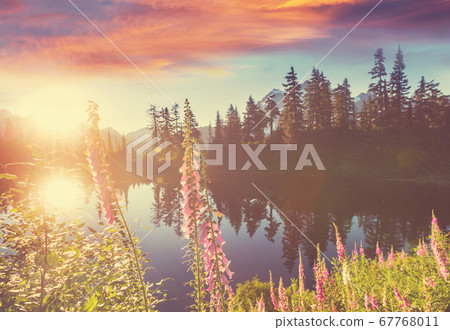 Picture lake 67768011