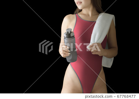 Red leotard 67768477