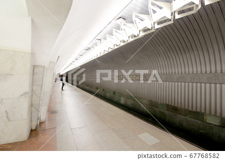 Metro station Shabolovskaya, in Moscow, Russia. It was opened in 06.11.1980 67768582