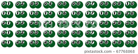 插圖編號綠色台球圖案AR 51-100 插圖編號綠色台球圖案AR 51-100 67768868