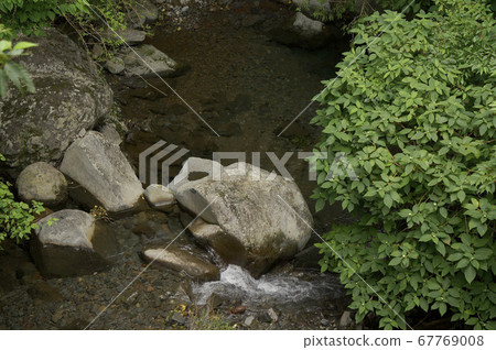 Mountain stream landscape 67769008