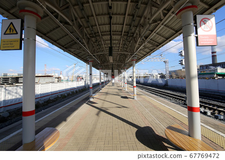 Moscow Central Circle - Little Ring, MCC,or MK MZD,  Russia. ZIL railway station 67769472