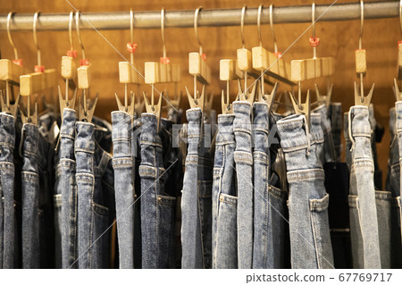 Jeans on display 67769717