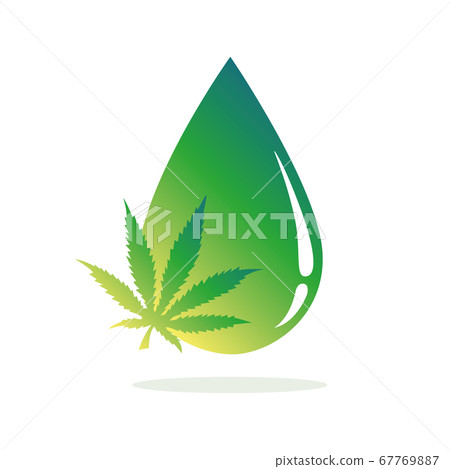 medicine cannabis oil green drop 67769887
