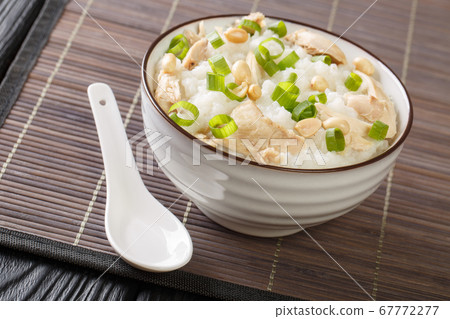 Korean Chicken and Rice Porridge (Dak Juk) Recipe Korean Chicken and Rice Porridge (Dak Juk) Recipe 67772277