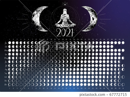 Moon Calendar 2021 Northern Hemisphere 67772715