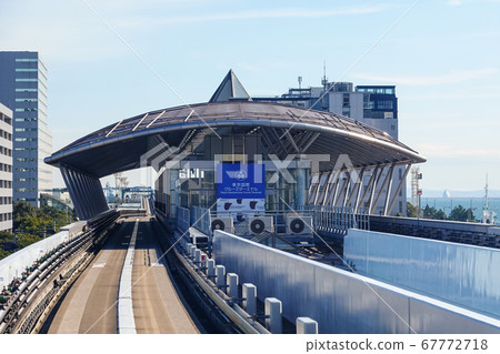 Arrived at "Tokyo International Cruise Terminal Station" on the New Transit Yurikamome Line Arrived at "Tokyo International Cruise Terminal Station" on the New Transit Yurikamome Line 67772718