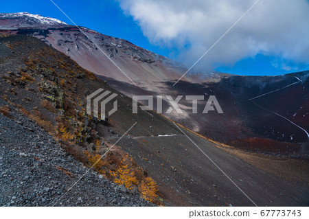 (Shizuoka Prefecture) Mt. Fuji/Mt. Hoei Mt. 67773743
