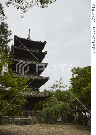 Hachiji-kokodera的五層寶塔 Hachiji-kokodera的五層寶塔 67774019