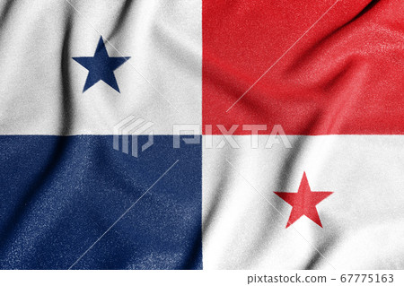 National flag of the Panama. The main symbol of an National flag of the Panama. The main symbol of an 67775163
