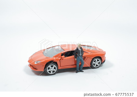 figure Man As Gangster, with the sport car figure Man As Gangster, with the sport car 67775537