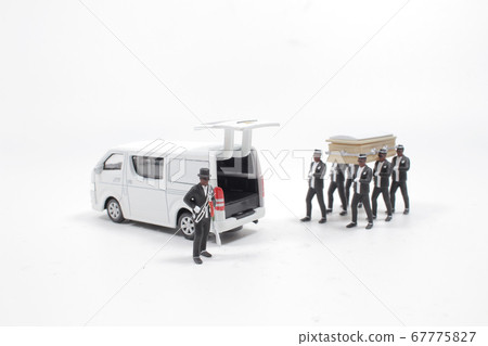a Black man dancing with coffin , with the van a Black man dancing with coffin , with the van 67775827