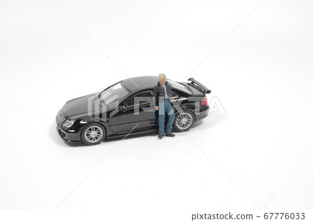 figure Man As Gangster, with the sport car figure Man As Gangster, with the sport car 67776033