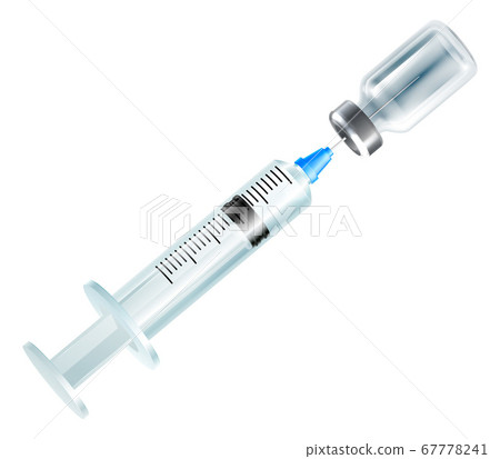 Syringe Injection Ans Medical Vial Medicine Bottle 67778241
