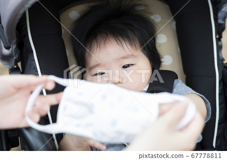 面膜和嬰兒 面膜和嬰兒 67778811