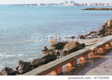Pomorie, Bulgaria - January 09, 2020 Pomorie, Bulgaria - January 09, 2020 67780468