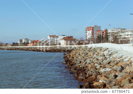 Pomorie, Bulgaria - January 09, 2020 Pomorie, Bulgaria - January 09, 2020 67780471