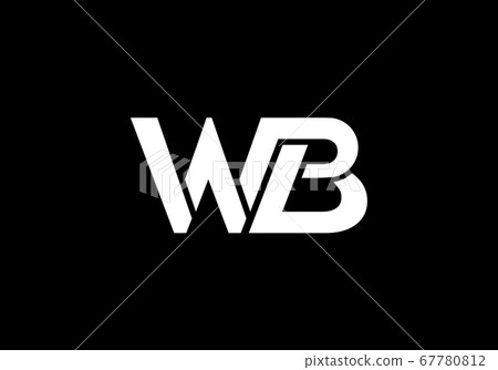 Initial Monogram Letter W B Logo Design Vector Template. WB Letter Logo Design Initial Monogram Letter W B Logo Design Vector Template. WB Letter Logo Design 67780812