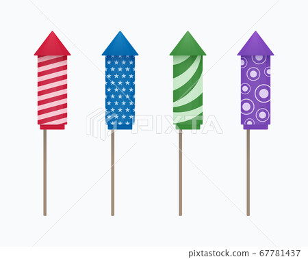 Firework Rockets Icon Set Firework Rockets Icon Set 67781437