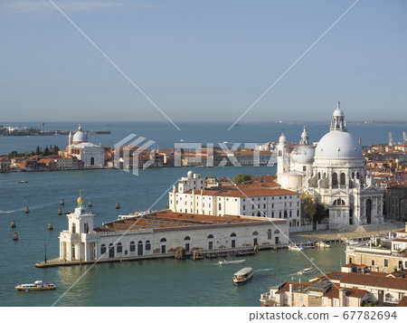 View from the bell tower of San Marco, Venice, Italy View from the Grand Canal of Salute View from the bell tower of San Marco, Venice, Italy View from the Grand Canal of Salute 67782694